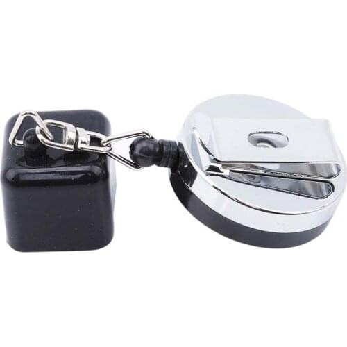 Retractable Billiard Snooker Billiard Cue Chalk Holder Drawing Belt Clip Billiard Chalk Holder Standard Size Clip