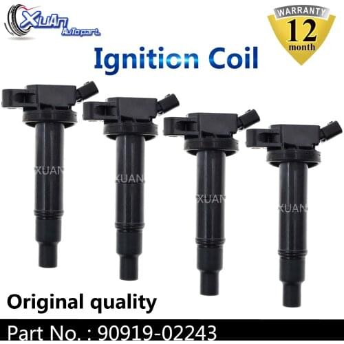 XUAN High Performance Ignition Coil 90919-02243 For Toyota Corolla Camry Highlander Solara RAV4 Matrix Scion tC xB For Lexus