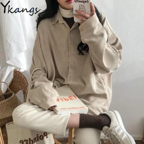YKANGS Women's Corduroy Shirts