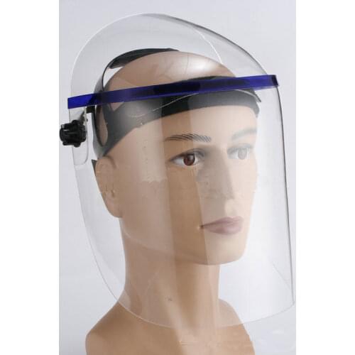 Anti-UV Anti-shock Safety Masks Transparent Anti-shock Welding Helmet Face Shield Solder Mask Plexiglass Face Eye Protect Shield