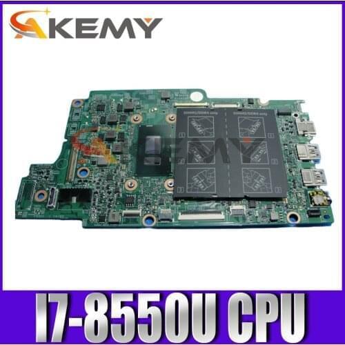 Akemy For Dell Inspiron 5379 5579 Laptop Motherboard CN-0DNKMK 0DNKMK DNKMK SR3LC I7-8550U CPU