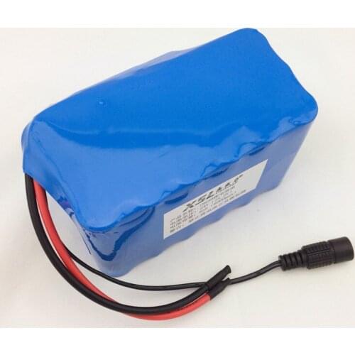 24V 6 Ah 18650 Battery 25.2v lithium battery electric vehicle battery/moped high-capacity+Protection board