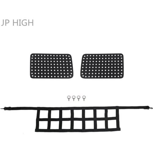 Car Rear Cargo Organizer Cover Storage Bag with Car Trunk Rear Window Glass Plate Decoration