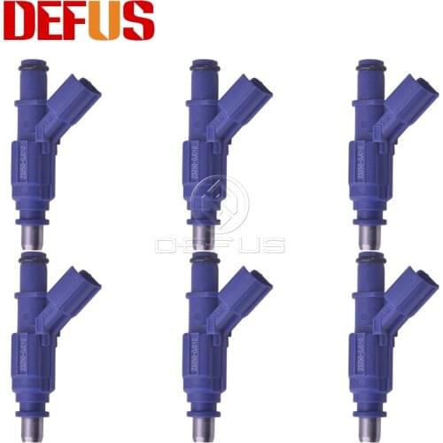 DEFUS 6pcs Fuel Injector OEM 23250-0J010 Nozzle For Toyota Yaris/Vitz 03-05 1.0L 16V New Auto Spare Parts Injectors 0280156067