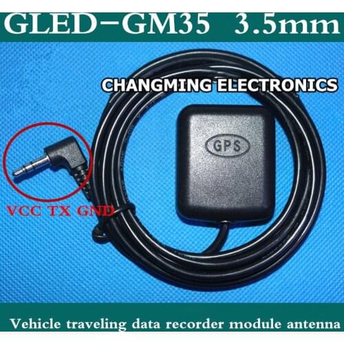 GLED-GM35 Vehicle traveling data recorder GPS module external GPS antenna TTL module 3.5 MM headphone port G - MOUSE 5PCS