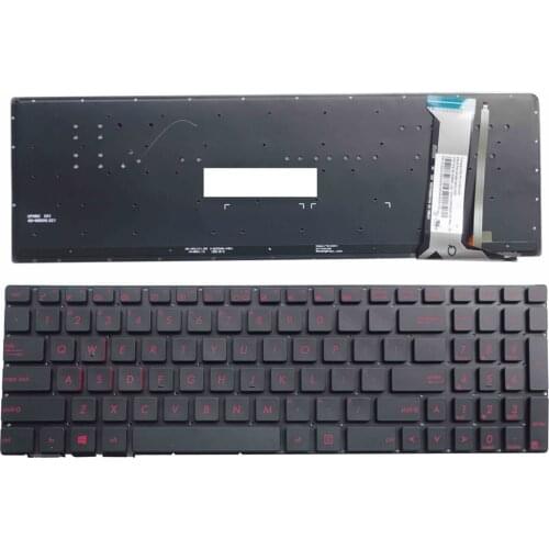 New Keyboard FOR ASUS GL552 GL552J GL552JX GL552V GL552VL GL552VW N552VW N552VX G771JM G771JW US laptop keyboard backlit