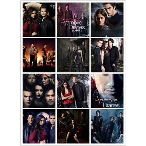 Surprise Box New Product 5d DIY Diamond Diamond Painting Vampire Diaries TV Series Male Celebrity Home Decoration Lucky Box