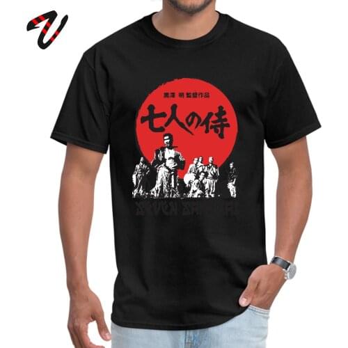 Mens T-shirts Seven Samurai Tshirt Japan Personalized T Shirt Scorpion Round Neck Eminem Sleeve Birthday Tee Shirt Labor Day
