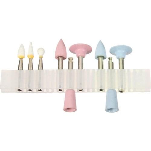 Dental Composite Polishing Kit for Low-Speed Contra Angle Handpiece Dentist Light Curing Resin Polisher Tools Material RA0309