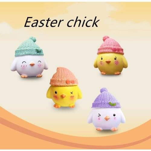 Easter 3D Chick Shape Silicone Clay Molds Chicken Gypsum Animal Candle Mould For Cake Topper Decorating Baking Tools Soap Making