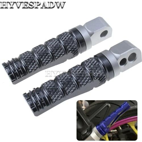 Fit For SUZUKI SFV650 gladius GSZ1300 HAYABUSA B-KING Motorcycle CNC Modification Passenger Footrests Rear Foot Pegs pedal