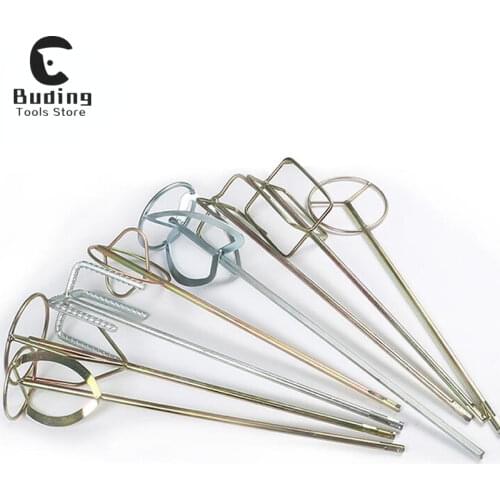 Handle Electric Stirring Rod Electric Drill Paint Putty Square Mixer Paint Cement Plaster Mortar Coating Powder Mixing Machine