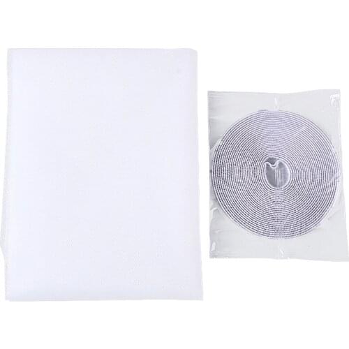 3 Pack Fly Mosquito Window Net Insect Mesh Window Screen Net Indoor Mesh Bug Mosquito Net Easy To Fit With Tape Home Textile