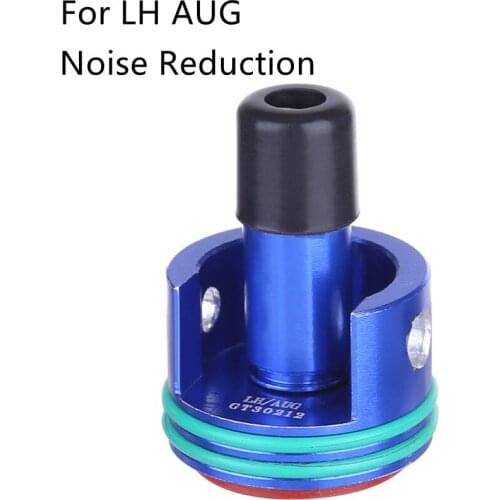 Blue Metal Buffer Noise Reduction Air Cylinder With Air Seal Nozzle For LH AUG Water Gel Beads Blaster Modification Upgrade