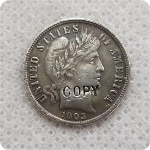 USA 1903-S Barber Liberty Head Dime COPY commemorative coins-replica coins medal coins collectibles