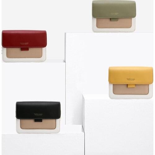 Summer Leather Crossbody Bags For Women Ins Wild Chain Shoulder Bag Messenger Bag Fashion Lady Travel Flap and Handbags Wallet