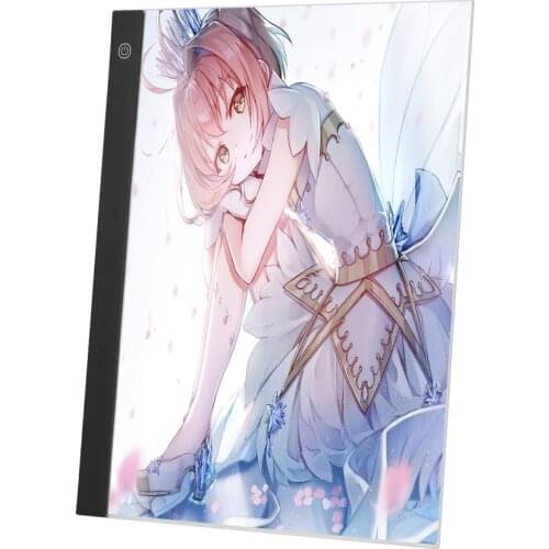 LED A3 Light Panel Light Pad Ultra Thin Tracing Light Box Board with 3-level Dimmable Brightness for Diamond Painting Supplies