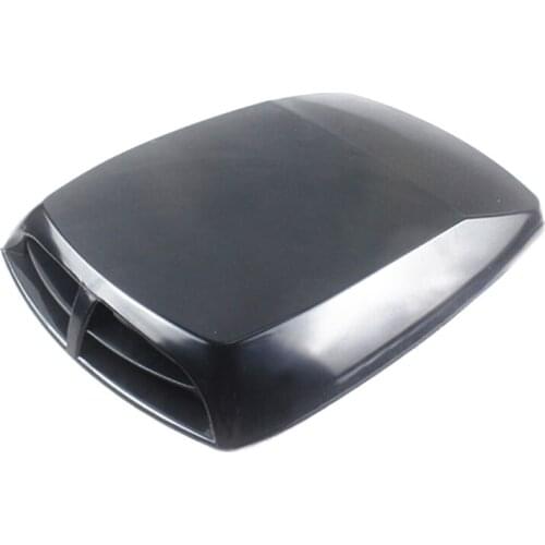 Universal Black Car Decorative Air Flow Intake Hood Scoop Vent Bonnet Cover