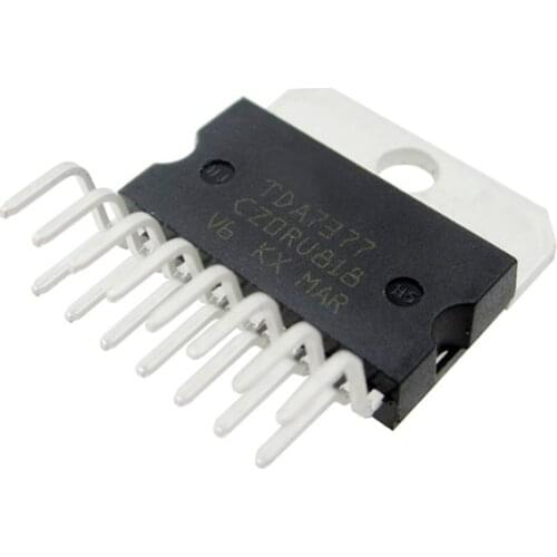 1PCS TDA7377 ZIP-15 2 x 30WDUAL/QUAD POWER AMPLIFIER FOR CAR RADIO TDA7377