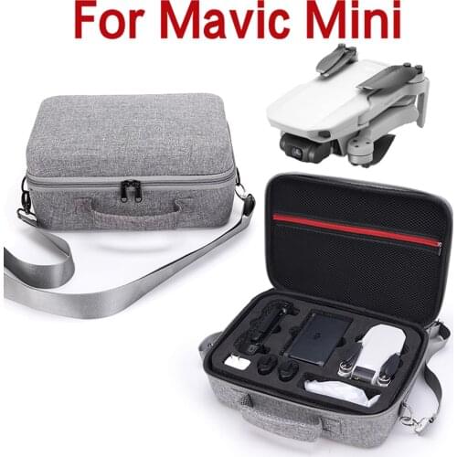 For DJI Mavic Mini Bag Waterproof Case Drone Shockproof Box Protector With Remote Controller Storage Carry Shoulder Handle Cover