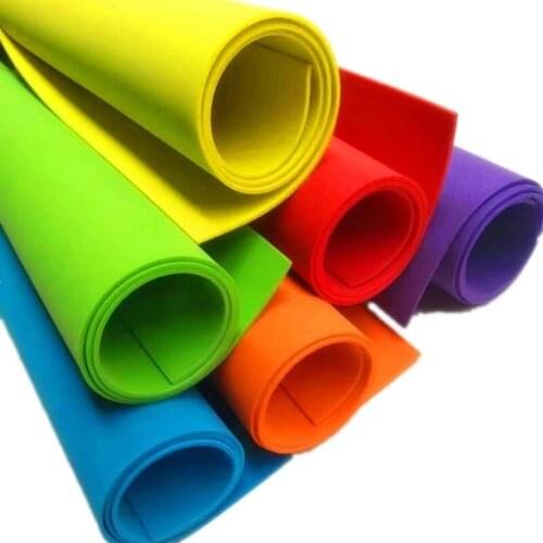 50 * 50 Cm EVA Foam Paper Handmade Foam Sheet Sponge Paper DIY Handcraft Materials Multicolour Flower Prop Party