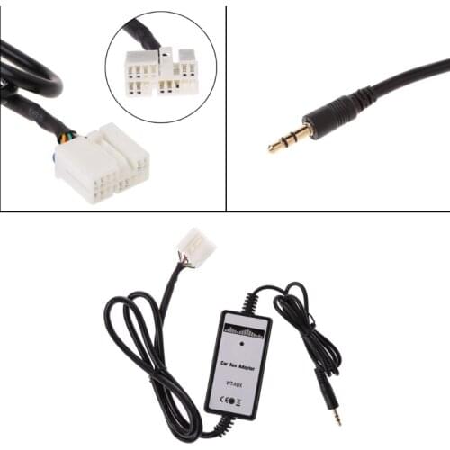 Car Auto Aux-in Adapter MP3 Player Radio Interface For Honda Accord Civic Odyssey