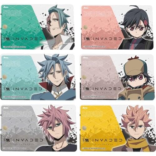 ID Invaded Cosplay Card Holder Student ID Bank Card Holder Case Protection Credit Card Case Card Sleeves Costume Accessory