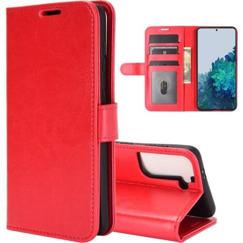 10pcs/lot R64 Wallet Leather Stand PU+TPU Cover with card slot For Samsung S21 S21Ultra S21PLUS S30 S30Ultra S30PLUS A52 A72 5G