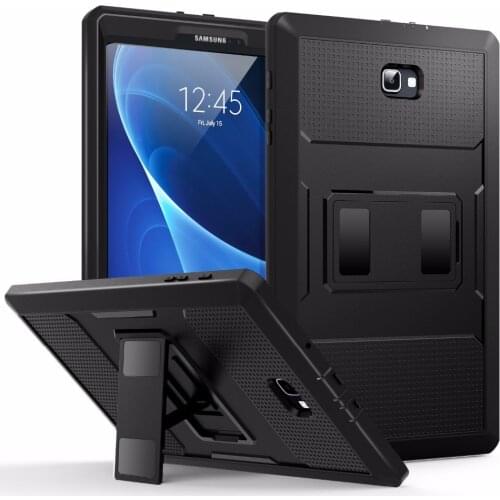 MoKo Case for Samsung Galaxy Tab A 10.1-[Heavy Duty] Full Body Rugged Cover with Built-in Screen Protector for Galaxy Tab A 10.1