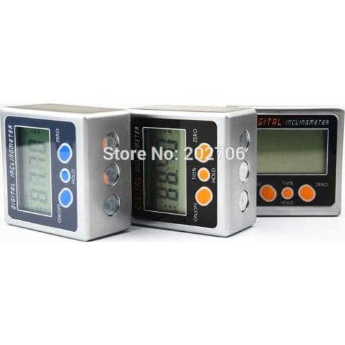 Digital Protractor Inclinometer Level Box Level plastic Electronic Angle Meter Angle Finder Angle Gauge Magnetic Base