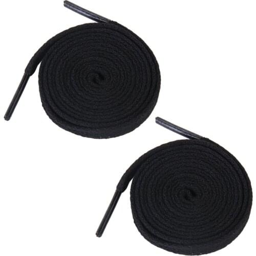 COSW Hot Style6 Pairs of Flat Shoes Laces Shoelaces for Sneakers Boots 8mm 90cm