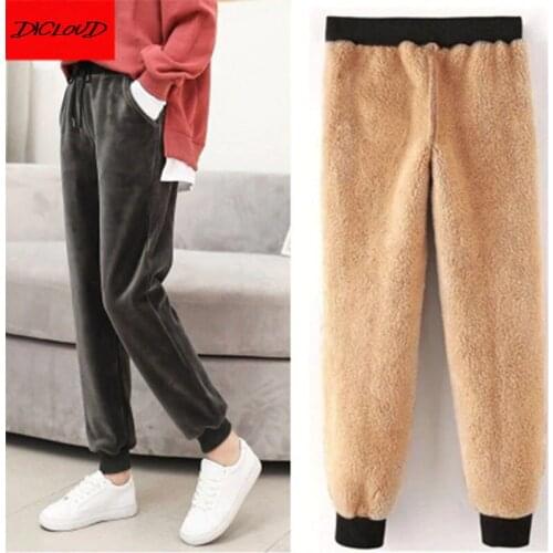DICLOUD Women's Velvet Trousers