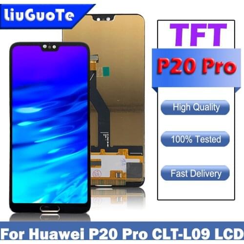 6.1" TFT Display For Huawei P20 Pro LCD Display Touch Screen Digitizer Assembly For Huawei P20 Pro CLT-L09 CLT-L29 LCD Screen