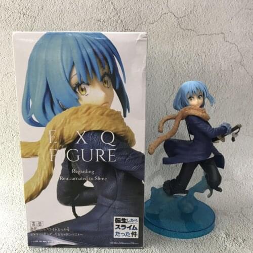 Anime That Time I Got Reincarnated as a Slime EXQ Figure Rimuru Tempest PVC Action Figure Collectible Model Toy