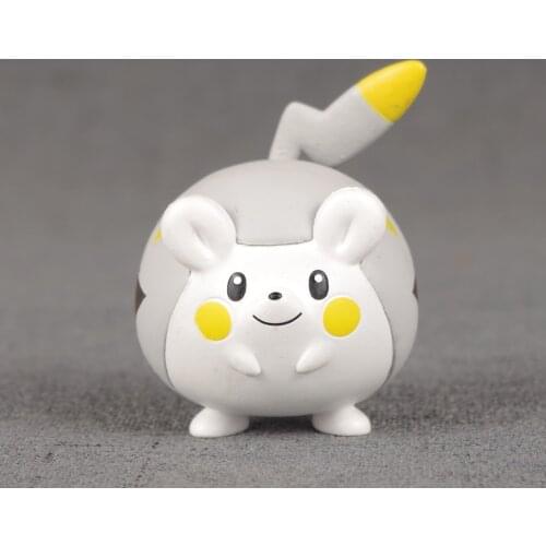 TAKARA TOMY Genuine Pokemon Action Figure Pictorial Book 777 Togedemaru MC Elf Model Doll Collect Souvenirs Toy Gifts
