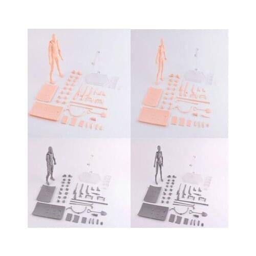 Figma Deluxe Edition Body Kun Body Chan BJD Joints Movable Action Figure Model Toys