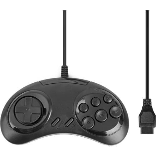 Gaming Pad 16 Bit Gamepad Wired Game Handle Controller Joystick Game Console for SEGA K1 K2 9-hole SEGA Aircraft Accessories