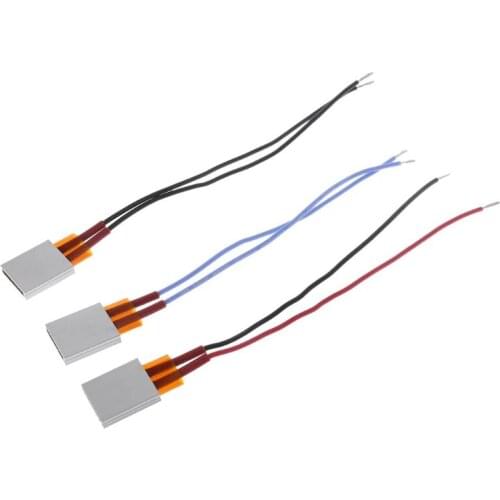 12V PTC Ceramic Electric Heating Plate Aluminum Shell Ceramic Sheet Constant Temperature Heater -KB