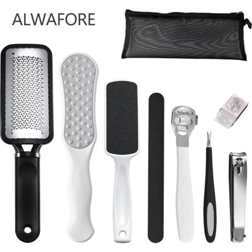 Pedicure Tool Kit Dead Skin Callus Remover For Foot Hard Cracked Skin Foot Files Clean Tool Dead Hard Skin Callus Remover Scrape