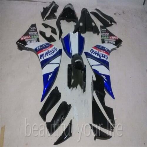 Fairings Kit Fit For Yzf-R1 2009 2010 2011 2012 Bodywork Set R1 09 10 11 12 High Quality Abs Injection blue Petronas