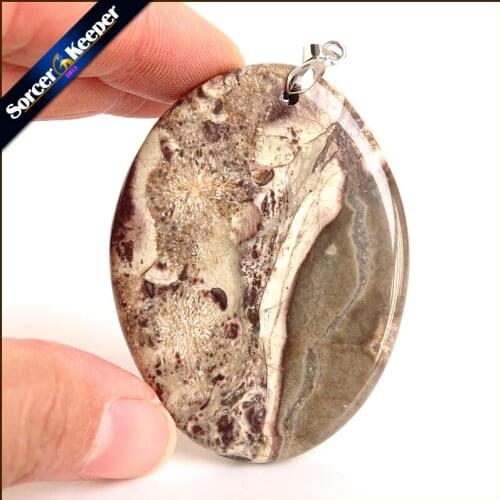 Fashion Real Mens Pendant Green Old KAMBABA Natural Stone Beads For Jewelry Making DIY Polar Jades Necklace Material WS803