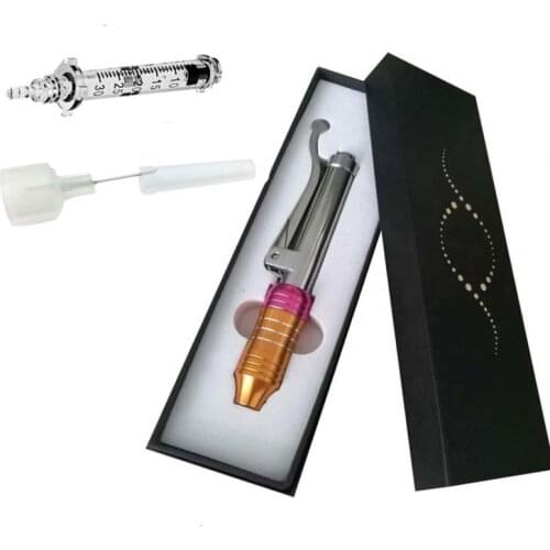 Hyaluronic Injection Pen Massage Atomizer Pen Kit High Pressure Acid Micro Guns Anti Wrinkle Lip Filler Lip Lifting Non Needle