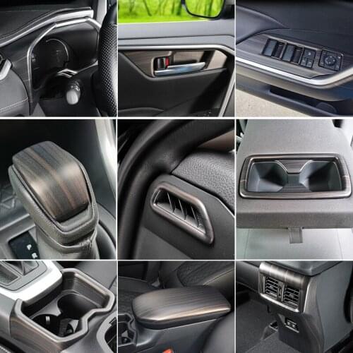 Peach pattern for TOYOTA RAV4 2020-2021 Interior center gear Air outlet Decoration