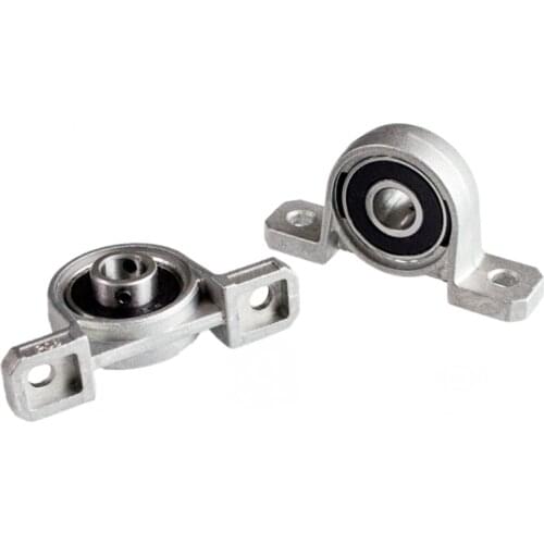 10pcs KP08 8mm Bore Diameter Self Align Mounted Pillow Block Bearing Zinc Alloy Good Quality for CNC for 3D printer Lead screw