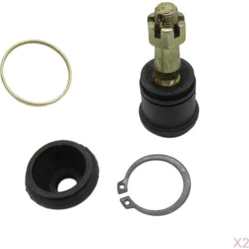 2 Pieces 12mm Round Ball Joint Tie Rod End for 50-250cc Motorcycle Buggy ATV