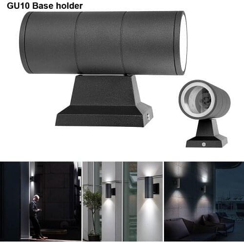 220v 110v Wall Lamp Outdoor Garden GU10 up and down Wall light Waterproof IP65 Home Decoration Lighting Porch Lamp