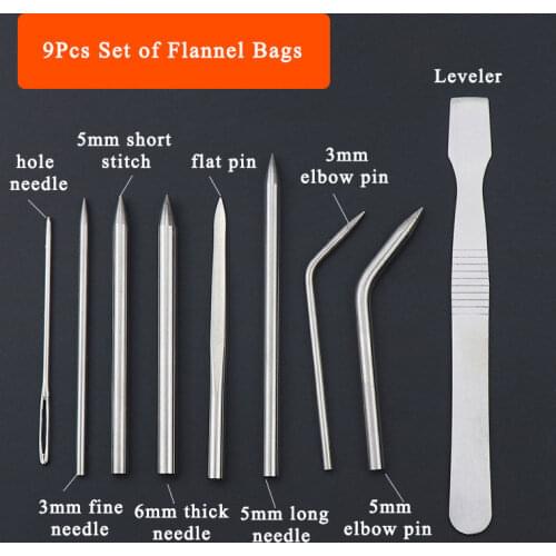 4/5/6/9Pcs Kits Weaving Needle Set for Paracord 2mm 5mm 550 Army Bracelet DIY Handwork Tool Paracord Stitching Needle Set