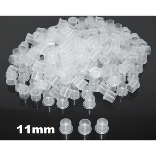 500Pcs Disposable caps Microblading Tattoo Ink Cup For Tattoo Needle supplies accessories For tattoo equipment Permanent Makeup