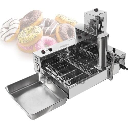 Automatic Four Rows Of Doughnuts Machine Donut Maker Donut Fryer