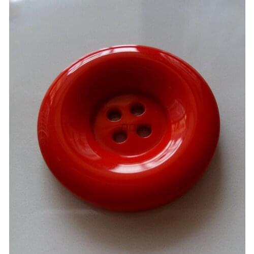 Free shipping 10pcs/lot High-end color red circular resin buttons joker cashmere mink coat dust coat buttons for women 21mm-30mm